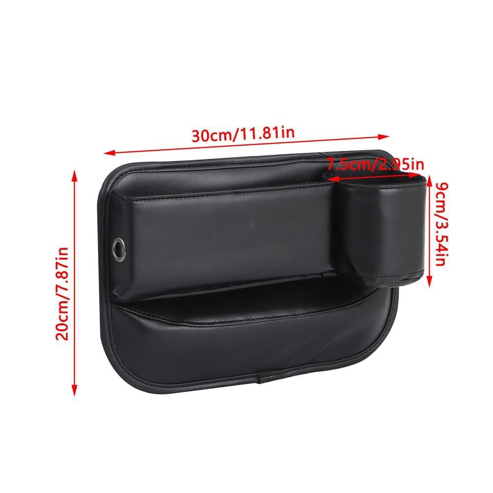 С отверстием для зарядки, боковой сумкой для хранения в щелях, органайзером для хранения щелей, аккуратной укладкой в щели