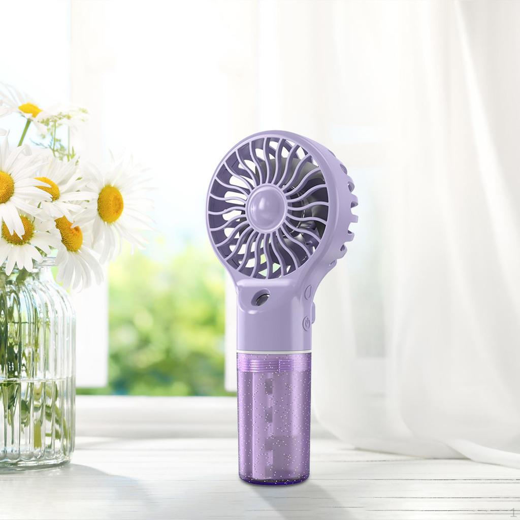 Компактный перезаряжаемый портативный вентилятор охлаждения с регулируемыми настройками для путешествий и активного отдыха