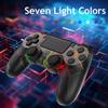 Беспроводной контроллер для PS4 с RGB-подсветкой, дистанционный игровой джойстик, совместимый с PlayStation 4/PS4 Slim/PS4 Pro/ПК
