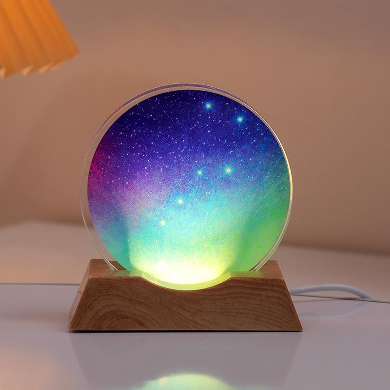 Астронавт USB Ночник Домашние украшения Орнаменты Рождественский подарок для детей