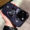 Роскошный мягкий силиконовый чехол Magsafe для Iphone 14 13 12 11 Pro Max, магнитная защита объектива с беспроводной зарядкой, прозрачная крышка