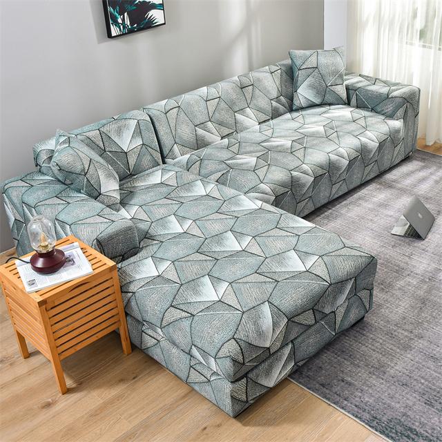 Sectional Sofa Covers Stretch Couch Slipcovers For L Shape Sectional Couch Chaise Sofa Furniture Protector Covers