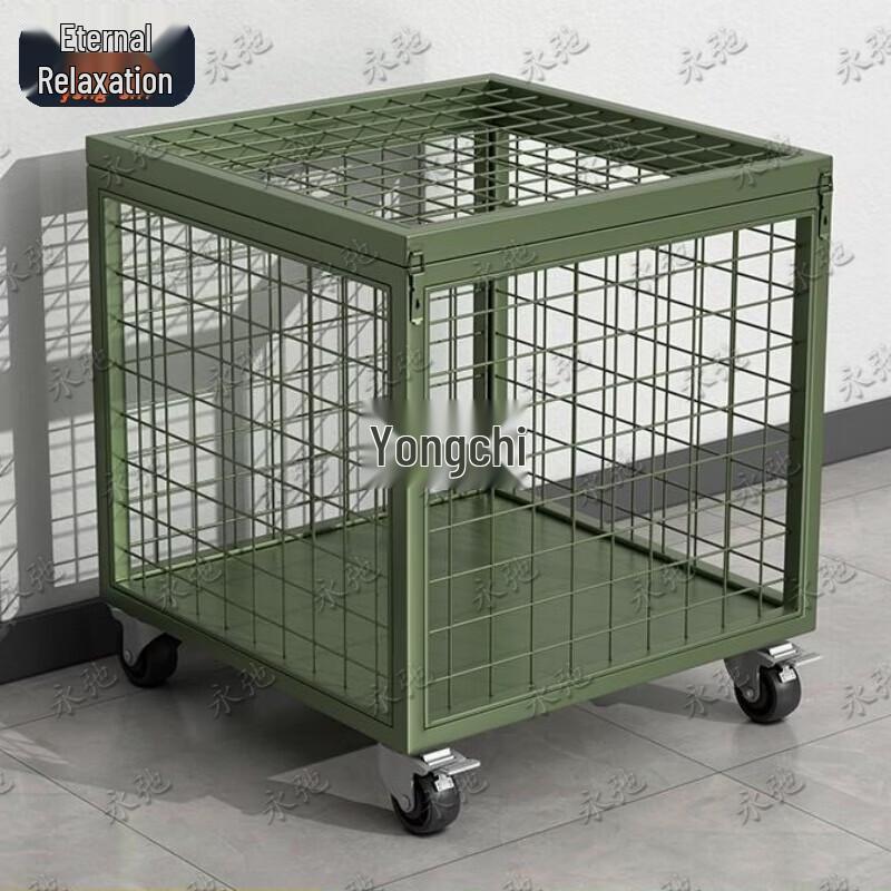 Yongchi Military Green Mobile Storage Cage