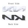 AABIW1 ABS Car Front And Rear Logo Stickers Accessories For Kia GT-Line Sportage Ceed Rio Picanto Sorento Soul Cerato Venga Forte