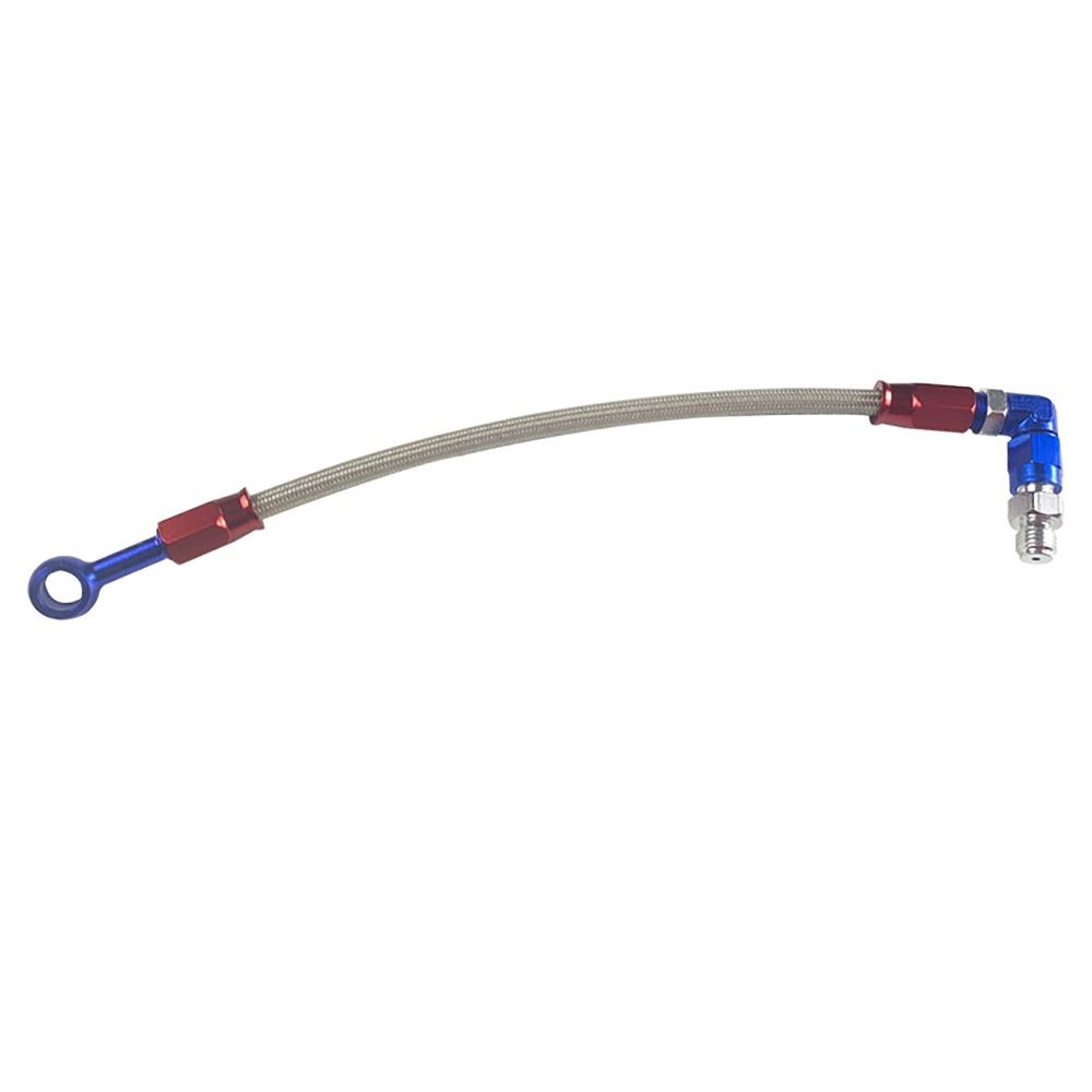 Retrofitting Motorcycle Tubing 90° Brake Oil Line Useful Motorcycle Hydraulic Tube Universal