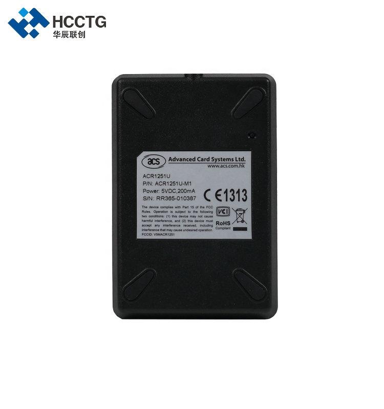 Small ISO 14443 13.56 MHz USB NFC Rfid Smart Card Reader ACR125U