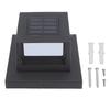 Square Outdoor Fence Post Cap Light Solar Post Light LED Landscape Lighting for Household Garden Courtyard Fence Dual