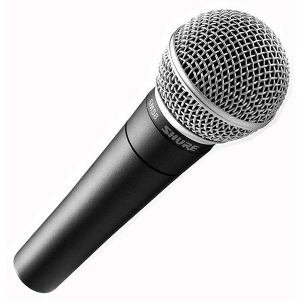 Shure SM58-LCE Microphone Dynamic XLR Black