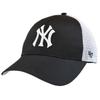 47 Brand MLB New York Yankees Кепка Branson B-BRANS17CTP-BKK, Унисекс, Черный, кепки