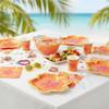 20PCS Colorful Disposable Party Plate Paper Cake Paper Plates  Dinner Gathering