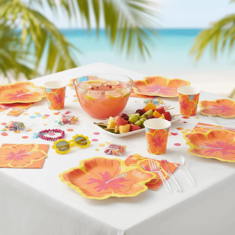 20PCS Colorful Disposable Party Plate Paper Cake Paper Plates Dinner Gathering