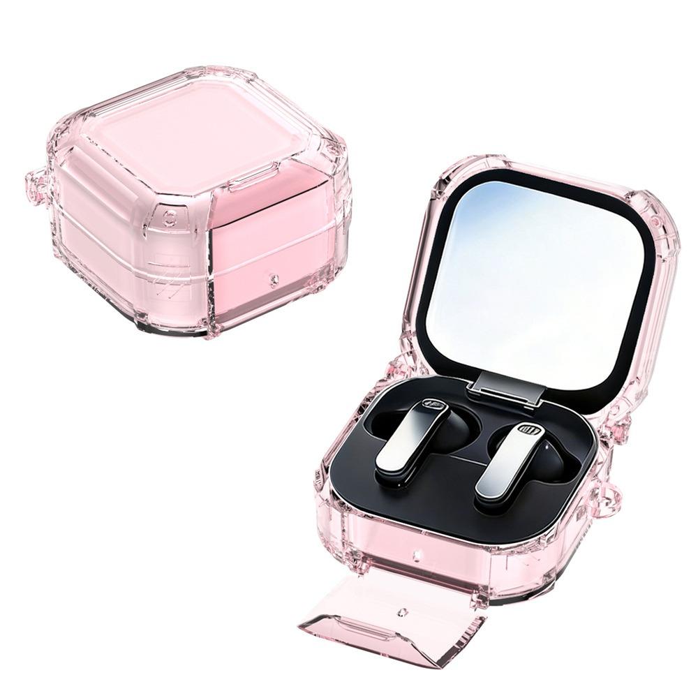 with Phone Stand Protective Case Transparent Earbuds Cover for Samsung Galaxy Buds4/4pro Travel