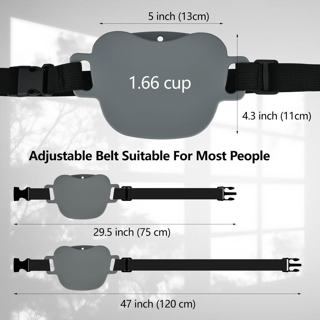 Pet Feeding Bag Outdoor Training Dog Food Pocket Silicone Dog Treat Pouch with Waist Belt Pet Snack Pouch Walking Dog Waist Bag