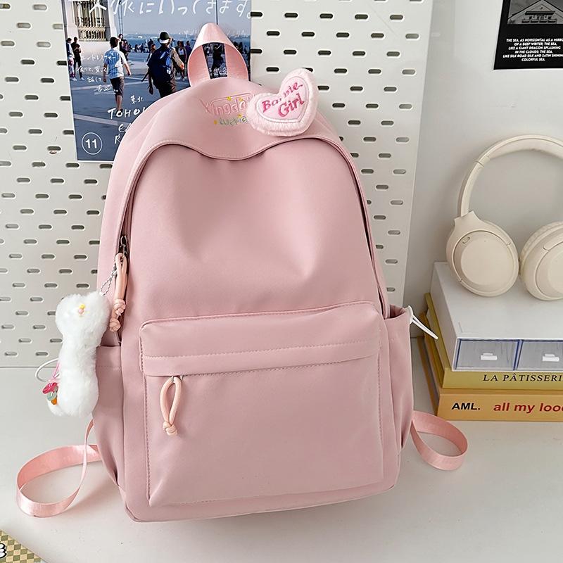 Children's Schoolbags Elementary School Girls Junior High School Students High Looking Girls Letters School Backpack