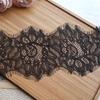 300 см Кружевная ткань с ресницами, бахромчатый край, материал для DIY, свадебная вышивка, материал для ручного шитья, кружево ручной работы