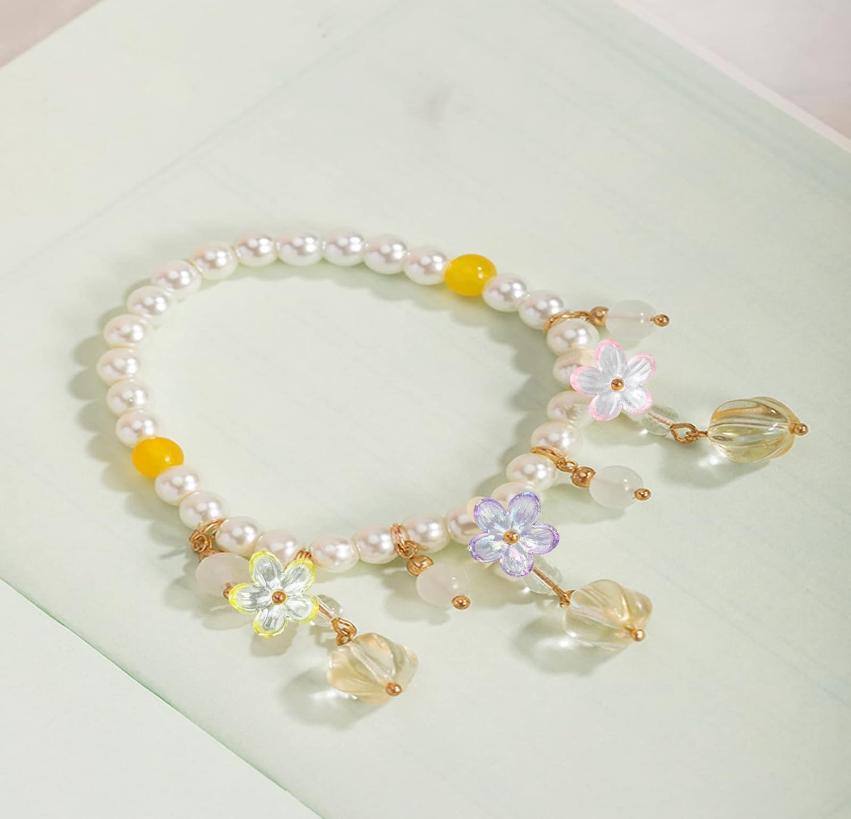 Креативные DIY 14,7 мм 100 шт. браслеты для изготовления ювелирных изделий акриловые серьги цветок галсанг модное ожерелье рассыпные бусины новое высокое качество