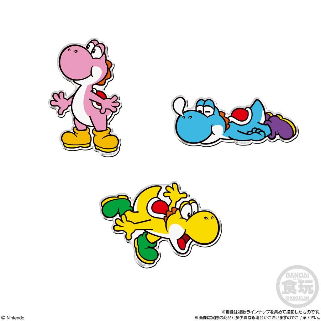 BANDAI Super Mario Character Magnets 2 14 Pieces BOX Candy Toy