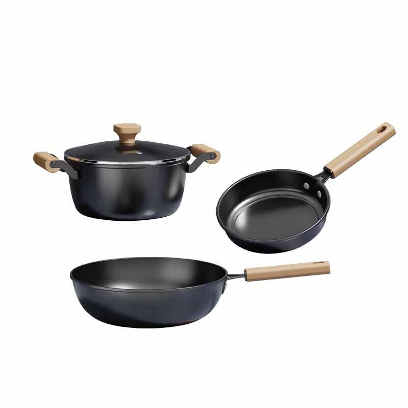 Chuda Huang Blacksmith 3-Piece Cookware Set