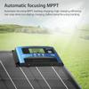 Контроллер солнечной зарядки MPPT, интеллектуальный регулятор солнечной панели с двойным USB-портом, ЖК-дисплей для батарей