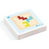 DJECO Jeco Polissimo Board Position Educational Brain Home 7 Years Christmas Game, Game, Training, Time, Montessori, Old, (DJ08451)
