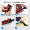 HSDIC HKL-181 Flexible PVC Flame-Retardant Cable Duct
