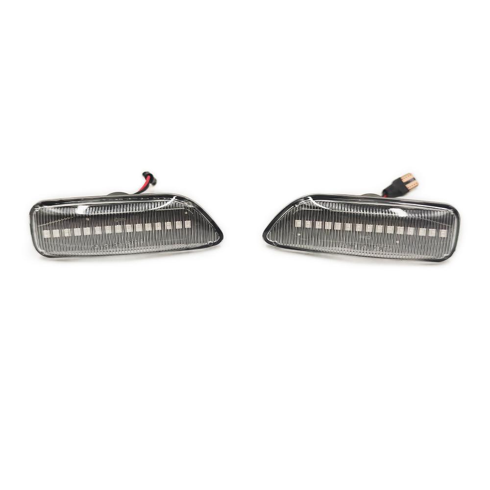 Amber LED Side Marker Blinker Turn Signal Light for Volvo XC90 S80 XC70 V70 S60 2001-2009 Dynamic Light Indicator Lamp
