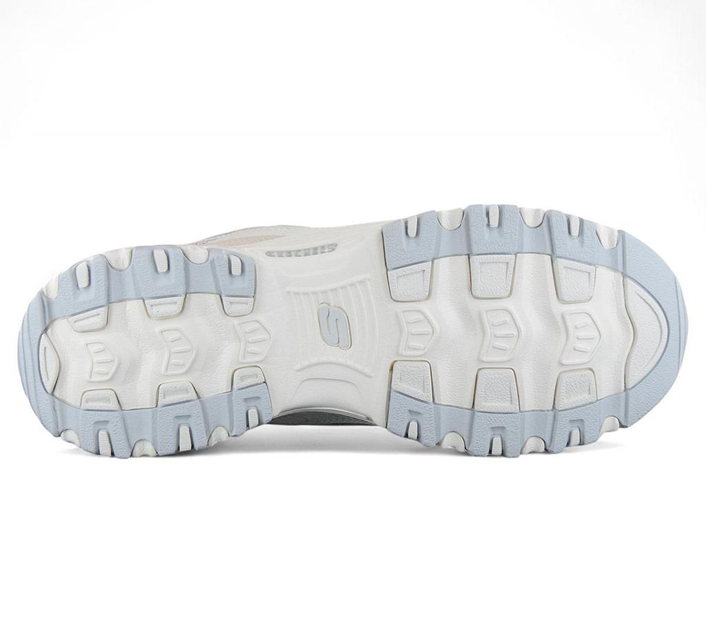 Skechers D Lites - Smooth Nostalgia - Женские слипоны кроссовки бежевые 150537-NTGY ОРИГИНАЛ