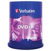 Verbatim DVD+R 4.7 GB 16x 100 pcs argenté