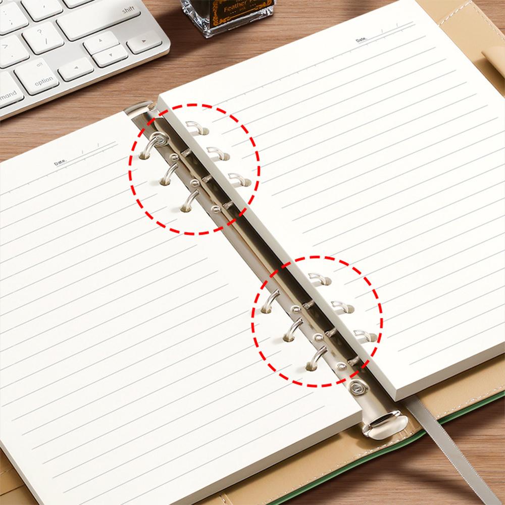 (Логотип можно выгравировать) Кожаный студенческий блокнот формата А5, элитный деловой блокнот с вкладными листами, дневник с пряжкой, протоколы рабочих встреч, дневник путешествий