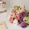 French Silk Style Roses For Wedding Decor Photography Props Styling Home