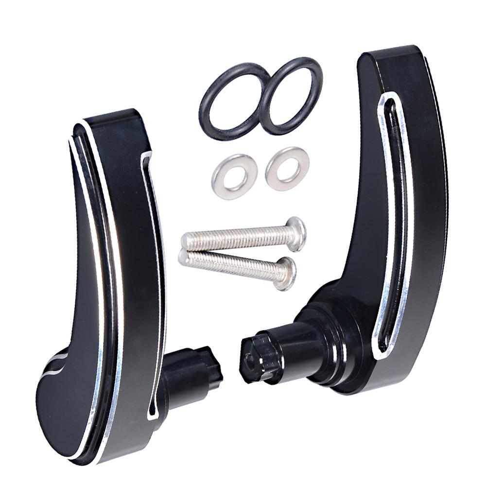 Мотоциклетный седельный мешок защелка рычаг крышка подъемник для Harley Touring Road Street Tri Glide 2014-2024