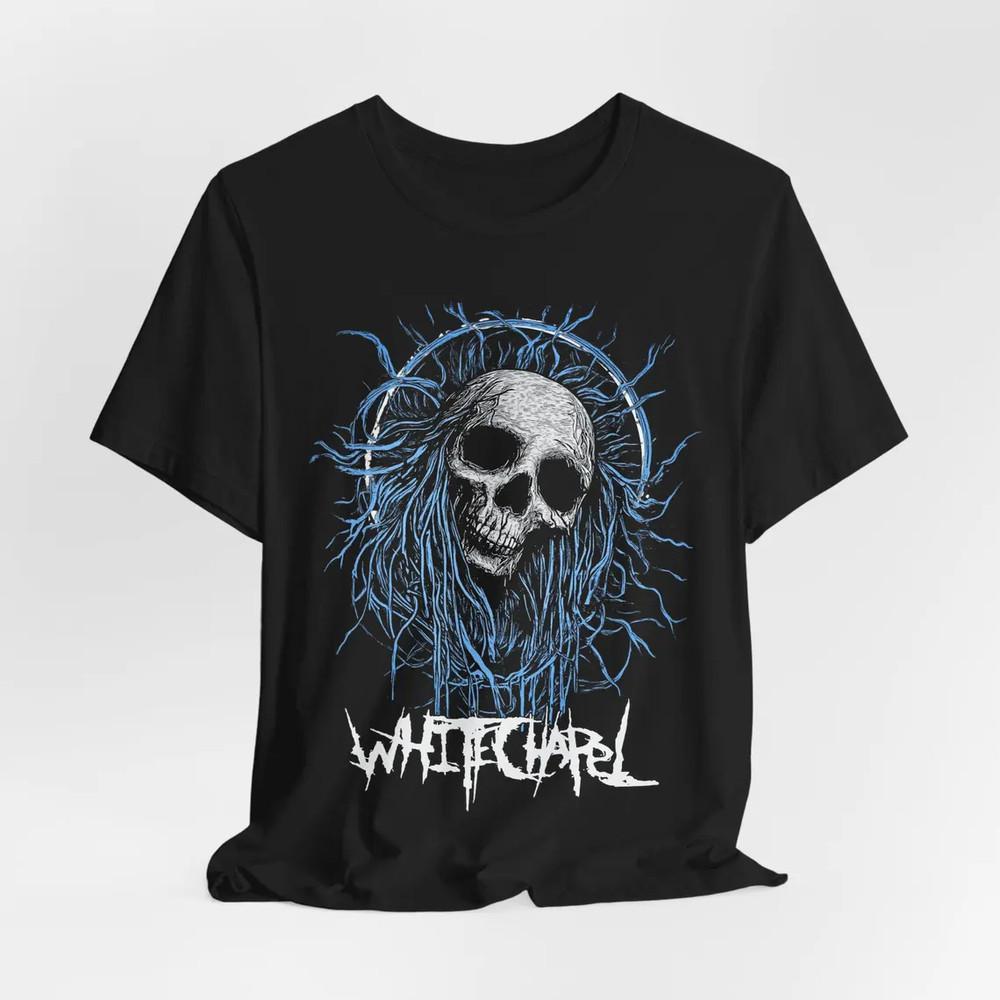 ЭКСКЛЮЗИВНАЯ футболка Whitechapel Band Death Core Полный размер S-5XL Унисекс футболка
