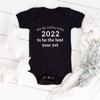 Baby Announcement Onesies Coming Soon 2022 Newborn Baby Bodysuits Summer Boys Girls Romper Body Pregnancy Reveal Clothes