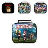 Портативная сумка для ланча Roblox для студентов, изолированная и вместительная