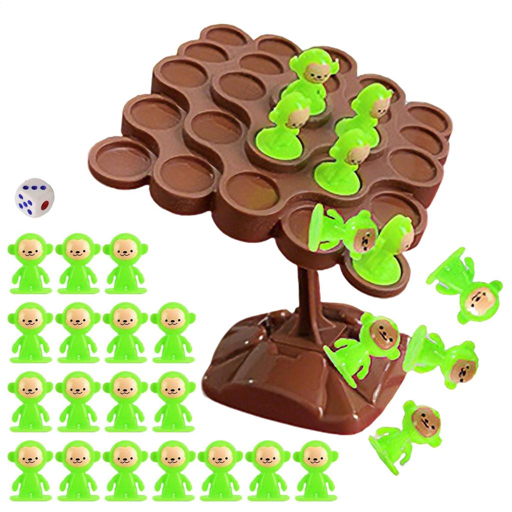 Monkey Balance Tree Focus Balance Training Детские игрушки Складные музыкальные серии Интерактивная настольная игра для родителей и детей