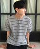 MINDBRIDGE Washable Henley Neck Short Sleeve Knit - 4 Colors