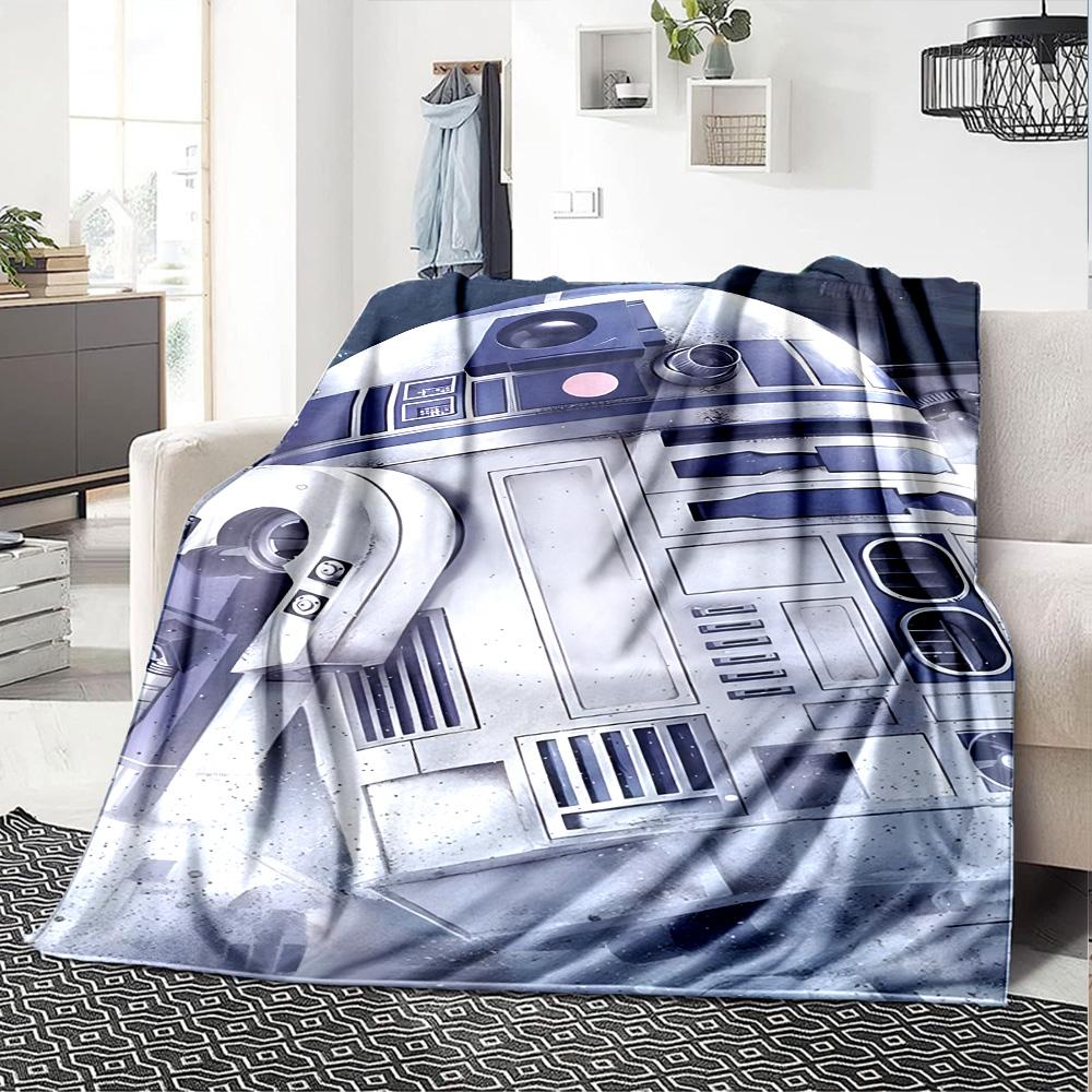 Star Wars Blanket Durable Comfort Suitable for Chair Office Seaside Four Seasons Multipurpose Warmthful Decor Perfect Gift for Relatives and Friends