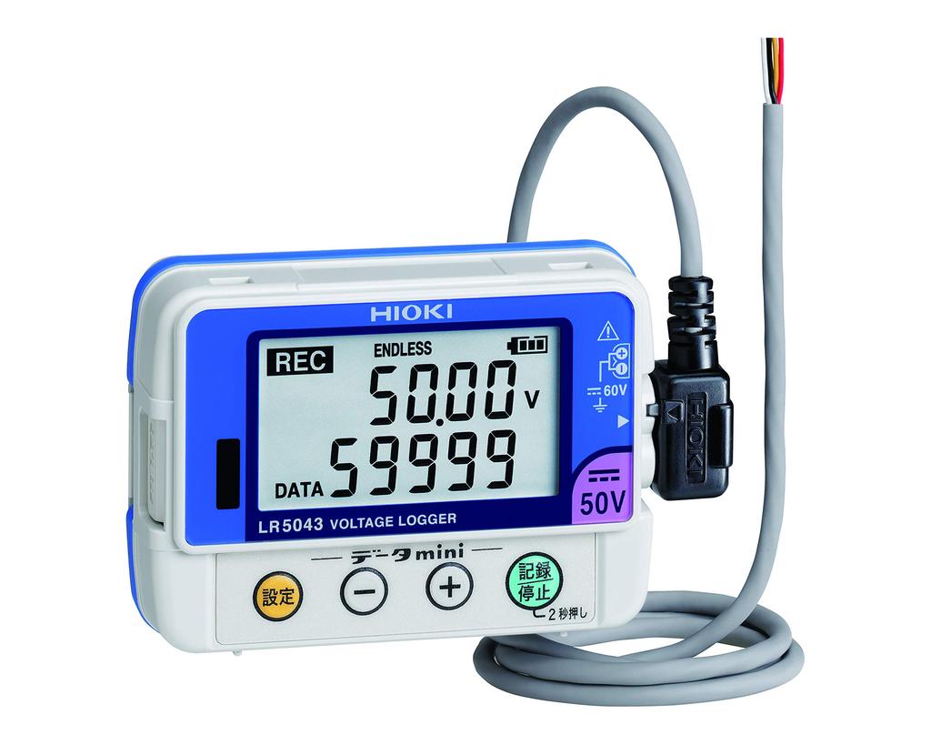 Hioki LR5043 Voltage Logger (50V) Compact, Made In Japan, 50V