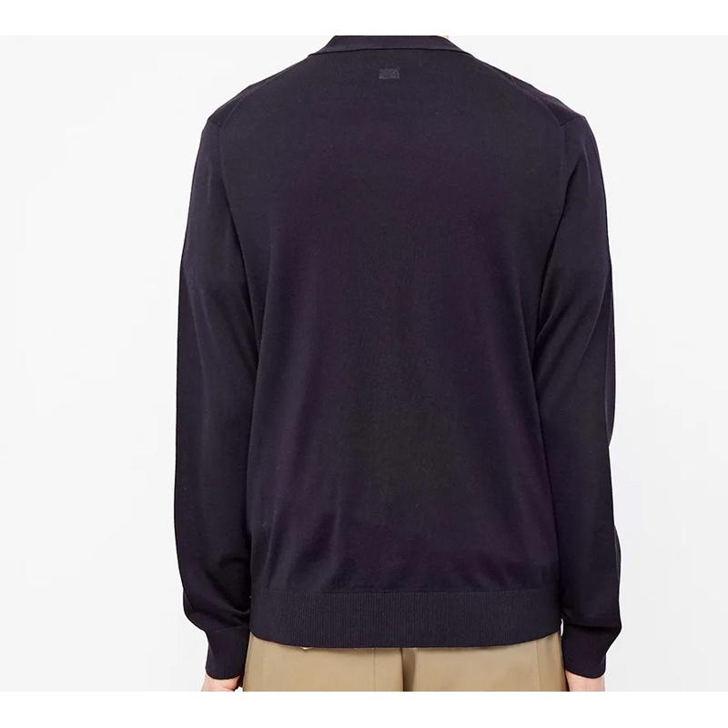 Gucci GG Jacquard and Bee Cardigan Navy Men's 597741-XKA4I-4206