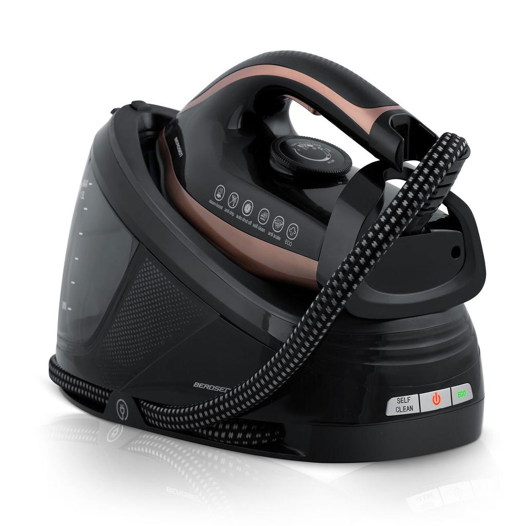 Berdsen Steam Station Iron With Ceramic Soleplate