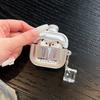 Поддельные серебряные когти для защитного чехла AirPods 1 apple AirPods pro1 чехол для наушников 1/1 поколения женский