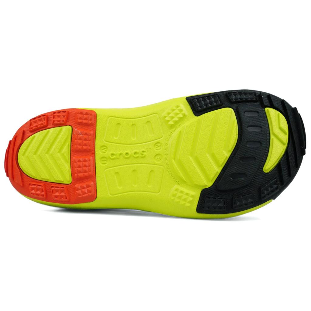 Crocs QUICK TRAIL Простые и стильные туфли с отверстиями Мужские Желтые