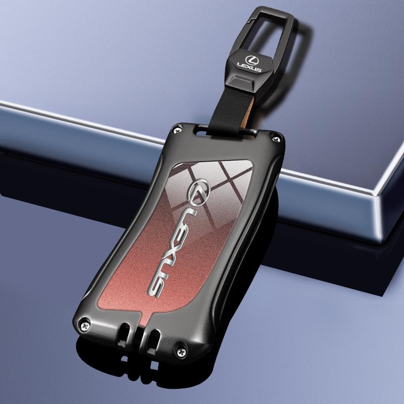 Чехол-оболочка для корпуса брелока автомобильного ключа из цинкового сплава для Lexus NX ES UX US RC LX GX IS RX 200 250h 350h LS 450h 260h 300h UX200 Аксессуары