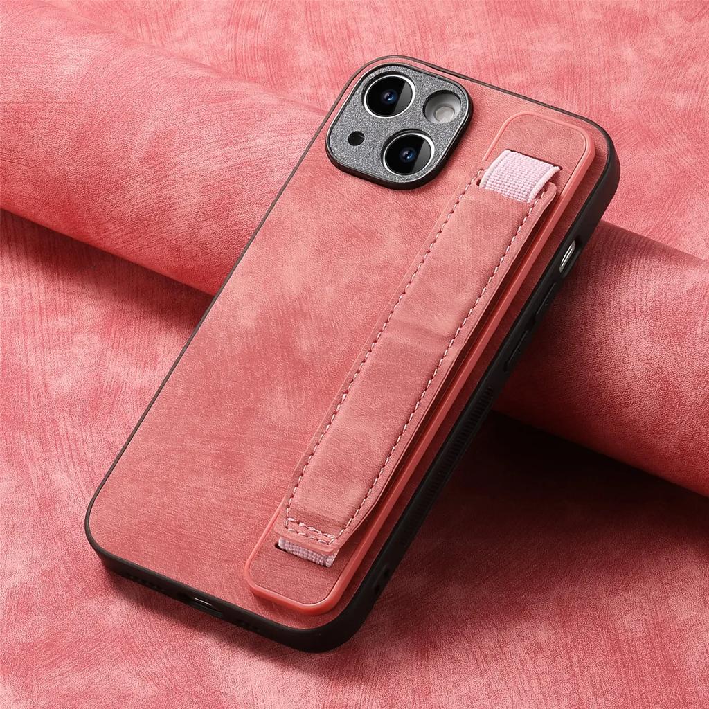 Ударопрочный чехол для Xiaomi 13T 12X 11T 12T 13 12 Mi 11 Lite 5G NE 10T Pro 11i 14 Ultra С ремешком на запястье Кожаный чехол Задняя крышка Funda