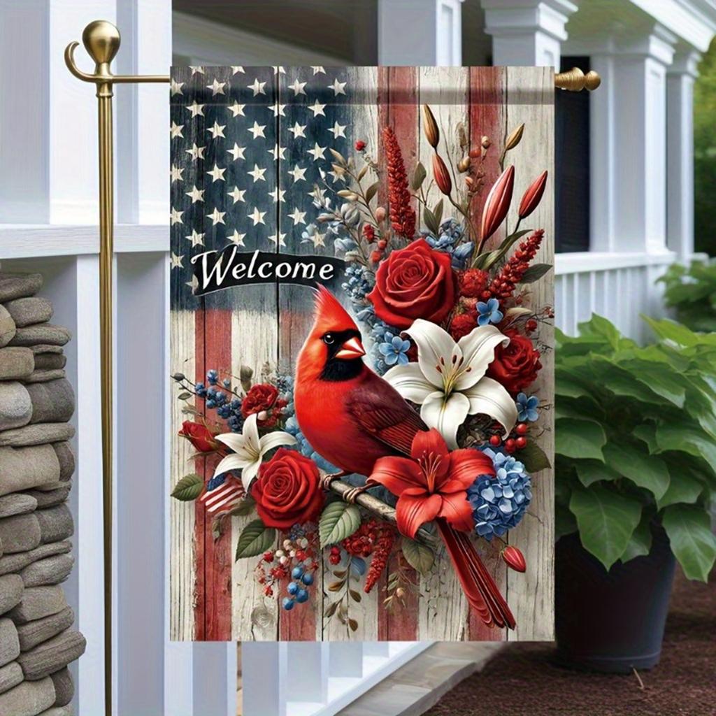 Decorative Garden Flag For The 250th Anniversary Of The United States