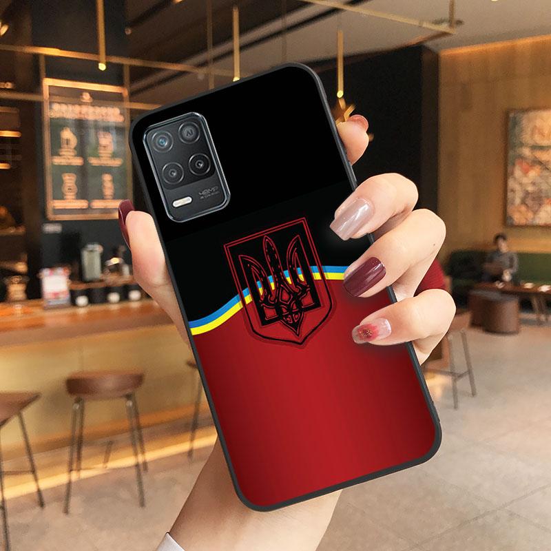 Чехол для телефона с флагом Украины для OPPO Realme GT 2 Pro X2 Pro XT C25S 8 7 6 Pro 6i Realme GT Master C3 C21 C21Y C11 X3 SuperZoom