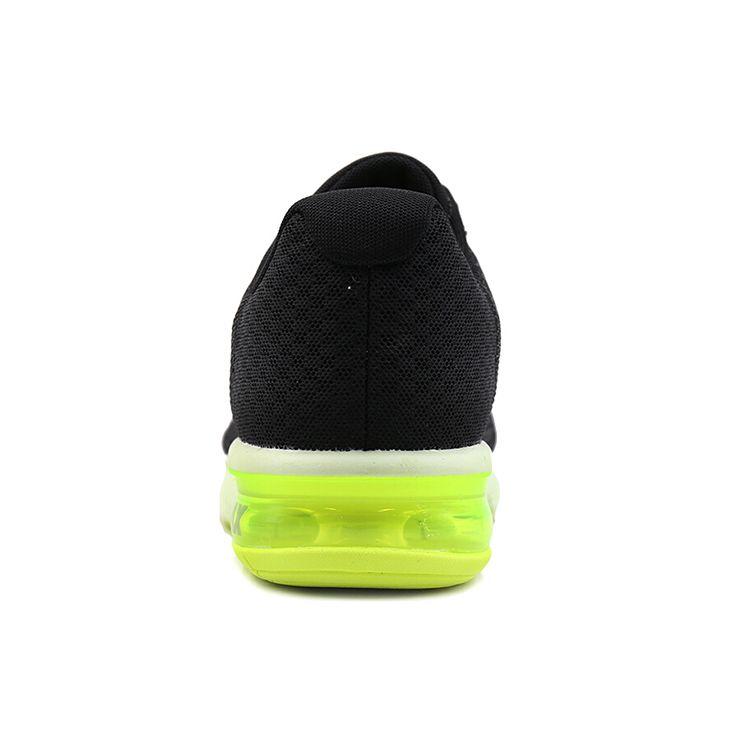 Nike Air Max Sequent Удобные сетчатые низкие кроссовки с воздушной подушкой для повседневной ходьбы Унисекс кроссовки Черно-зеленые 852461-011