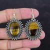 Tiger's Eye Earring Handmade Earrings Gemstone Earring 925 Sterling Silver Earring Boho Jewelry Decent Earring Gift For Women Dangle Earring