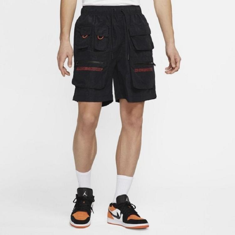 Jordan 23 Engineered функциональные шорты из сетки, мужские брюки, черные CN7299-011