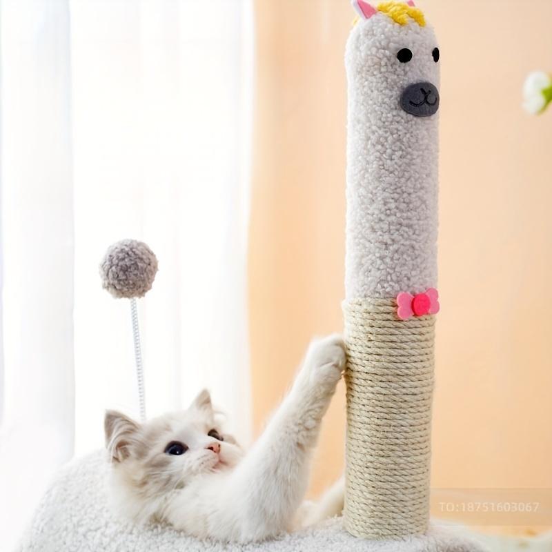 New Arrival Animal-Shaped Cat Climbing Tree with Sisal Scratching Posts, Soft Fleece Cat House for Playing and Sleeping